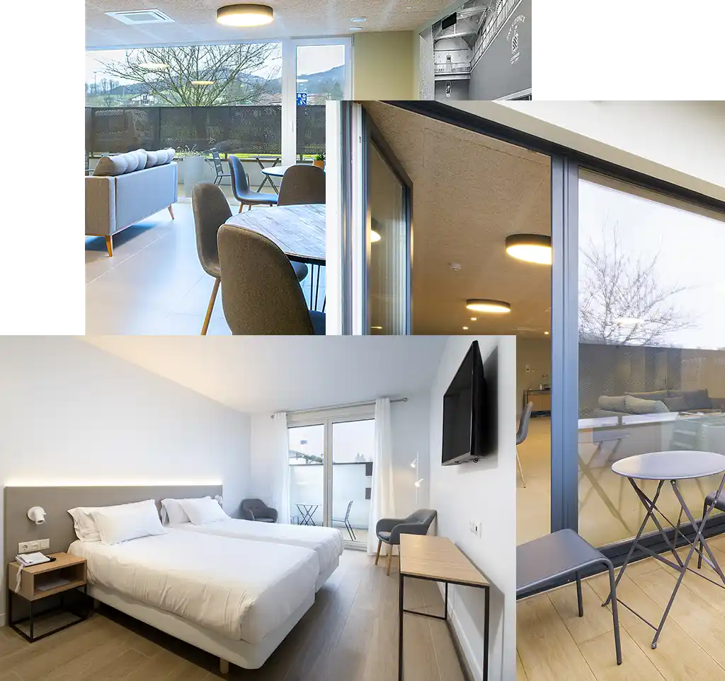 Collage fotos hotel